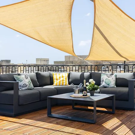 Apartment Florette Designer Finish W Stunning Lounge Terrace By Arco Collection Il-Furjana